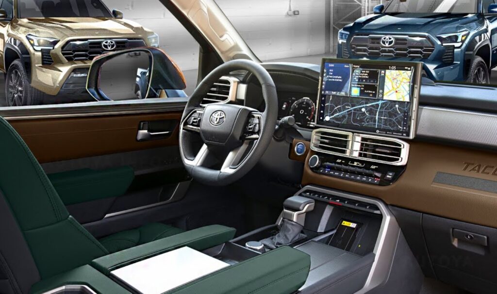 2024 Tacoma EV Interior